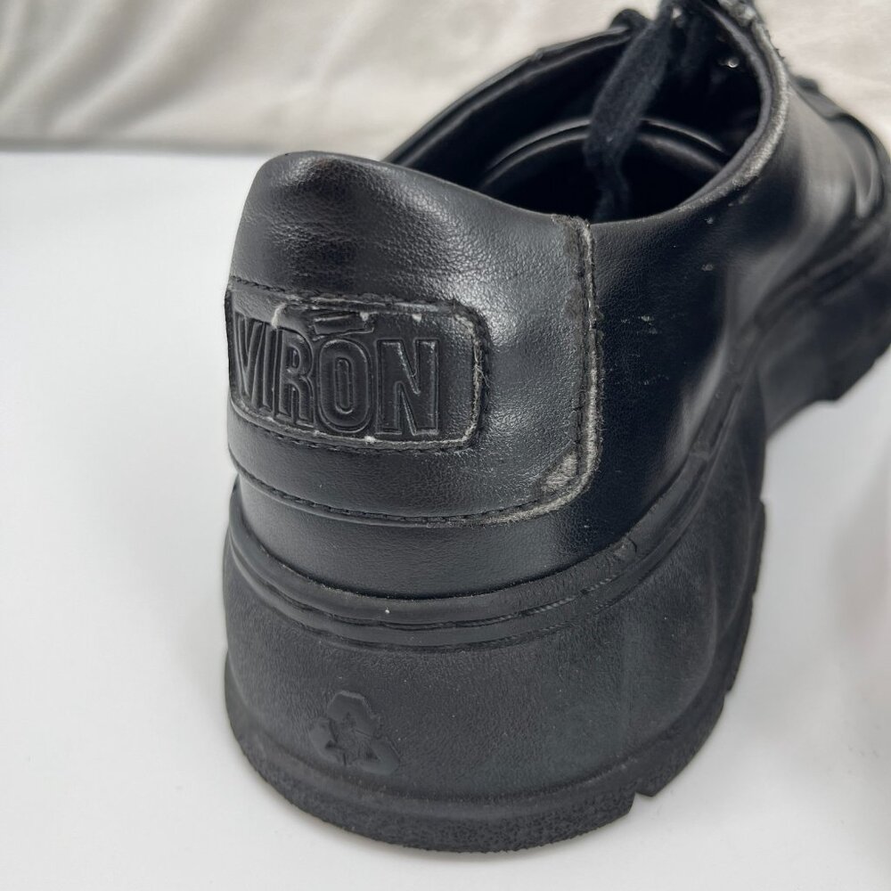 Viron 2005 Black Low Top Chunky Platform Sneakers Shoes - Picture 9 of 14
